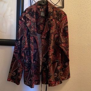 Eomen R&K bottom shirt jacket size 18W